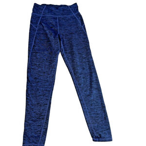 Cuddl Duds ClimateRight Leggings Blue Fleece Lined Warm Stretch